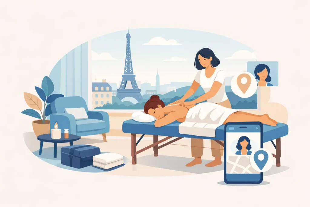Masseuse à domicile à Paris, choisir sans attendre